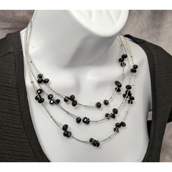 Gothic Celestial Cluster Necklace - Picture 3 of 6